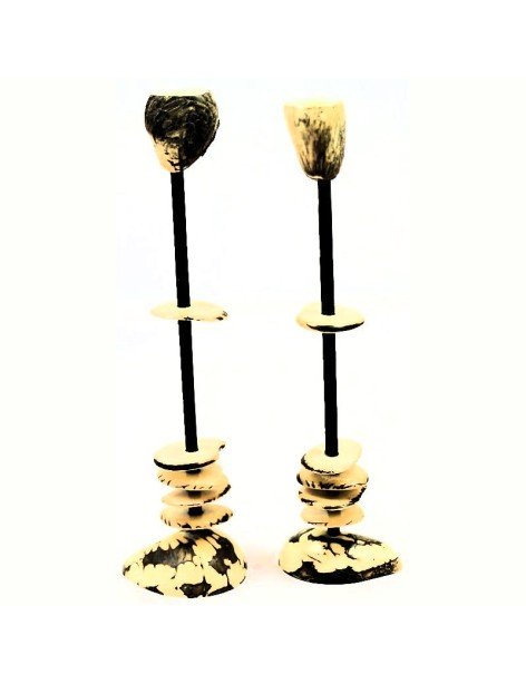 Chandeliers tagua, couleur naturelle Chandeliers tagua, couleur naturelle