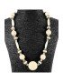 Collier perles de tagua