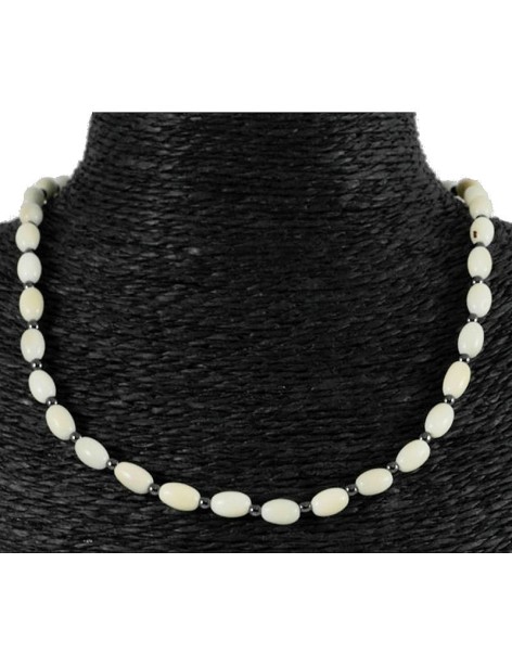 Collier perles de tagua Collier perles de tagua
