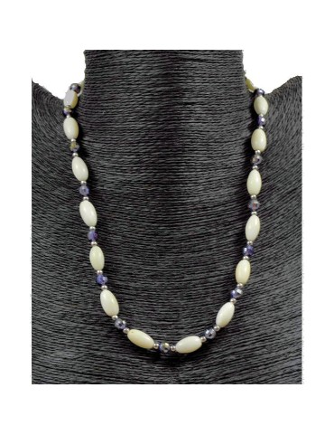 Collier perles de tagua