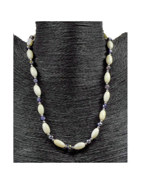 Collier perles de tagua Collier perles de tagua