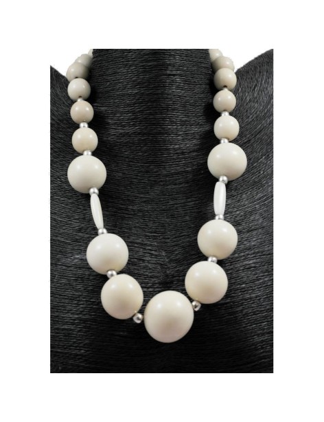 Collier perles de tagua Collier perles de tagua