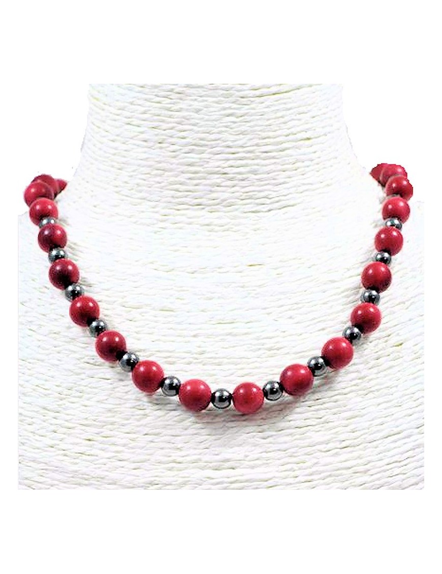Collier perles de tagua