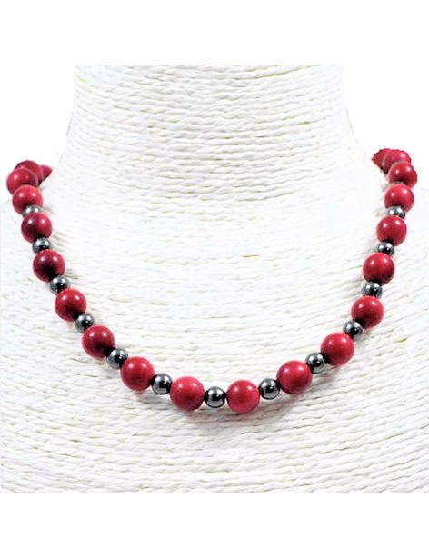 Collier perles de tagua Collier perles de tagua