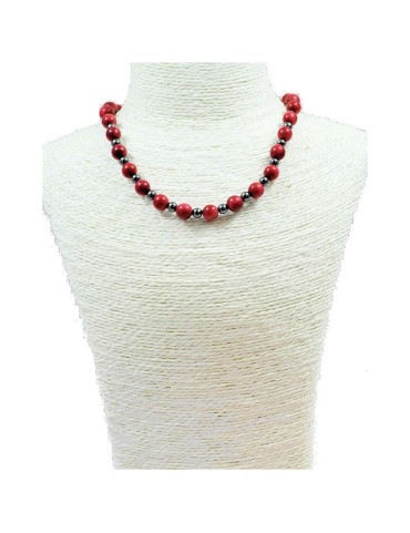 Collier perles de tagua
