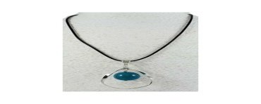 Pendentif alliage et perle de tagua