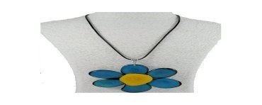Pendentif Fleur en tagua