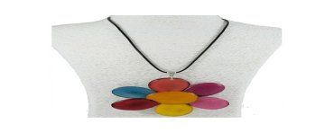 Pendentif Fleur en tagua