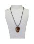 Pendentif tagua teintée 