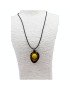 Pendentif  tagua teintée 