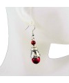 Boucles d\'oreilles en ivoire végétal