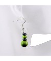 Boucles d\'oreilles en ivoire végétal