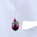 Boucles d\'oreilles en ivoire végétal