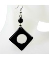 Boucles d\'oreilles en ivoire végétal