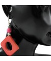 Boucles d\'oreilles en ivoire végétal