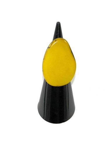 Bague tranche de Tagua