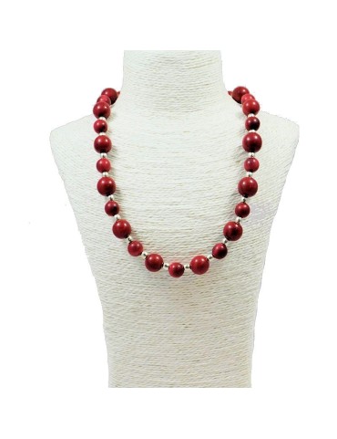 Collier perles de tagua