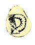 Tranche Tagua gravée lettre D