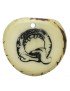Tranche Tagua gravée lettre Q 