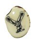 Tranche de tagua gravee lettre Y 