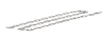 Sautoir acier inoxydable, tranches de tagua teintées et coco