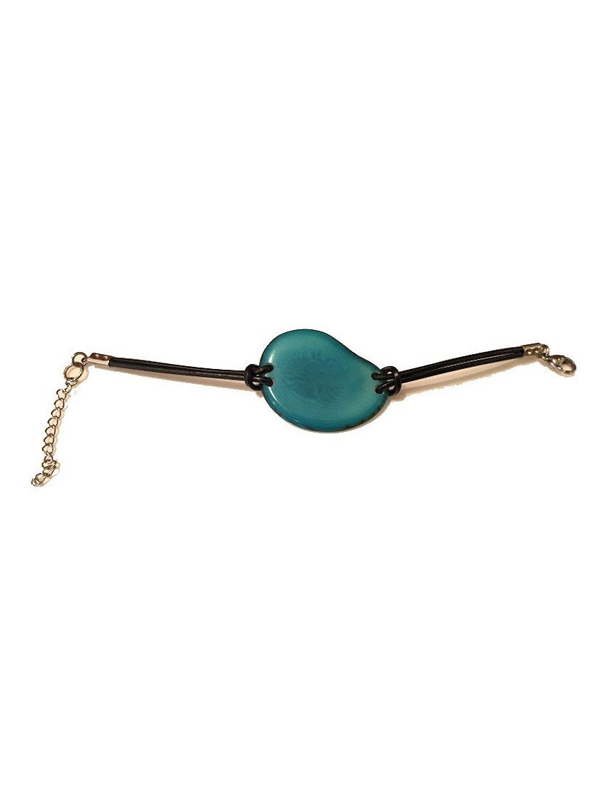 Bracelets tranches de tagua ou ivoire végétal teinté ou naturel