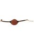 Bracelets tranches de tagua ou ivoire végétal teinté ou naturel