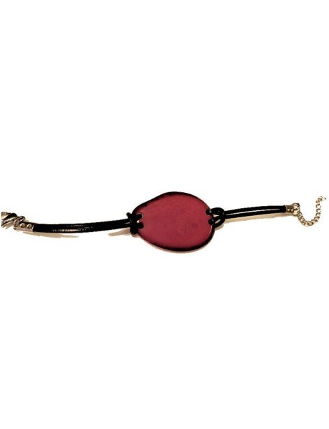 Bracelets tranches de tagua ou ivoire végétal teinté ou naturel