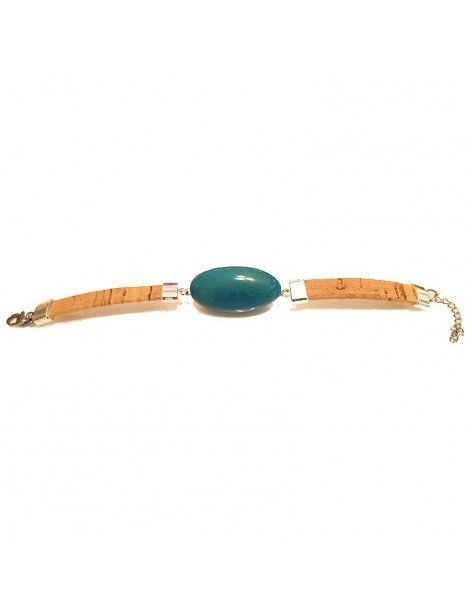 Bracelet avec une perle olive de TAGUA teinté ou de couleur naturelle Bracelet avec une perle olive de TAGUA teinté ou de couleur naturelle