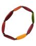 Bracelet Homme perles (aiguillette) Tagua ou ivoire végétal teinté ou naturel