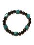 Bracelet Homme perles (aiguillette) Tagua ou ivoire végétal teinté