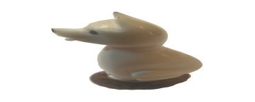 Chien de Berger taillé dans la graine de tagua 