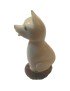 Chien de Berger taillé dans la graine de tagua 