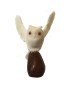 Hibou grand-duc taillé dans la graine de tagua