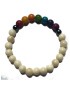 Bracelet perles en Tagua ou ivoire végétal