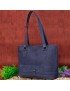Sac à main femme en liège bleu marine