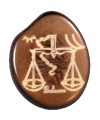 Signe Balance en ivoire végétal ou tagua