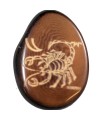 Signe Scorpion en ivoire végétal ou tagua