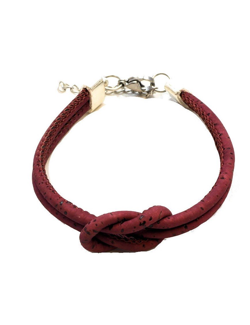 Bracelet en Liège coloré