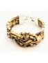 Bracelet en Liège coloré et naturel tressé