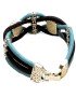 Bracelet en Liège coloré 4 brins