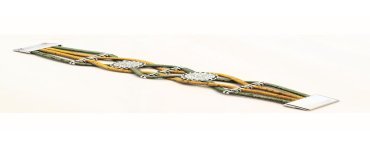 Bracelet en Liège coloré 4 brins