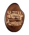 Signe Poisson en ivoire végétal ou tagua