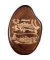 Signe Poisson en ivoire végétal ou tagua