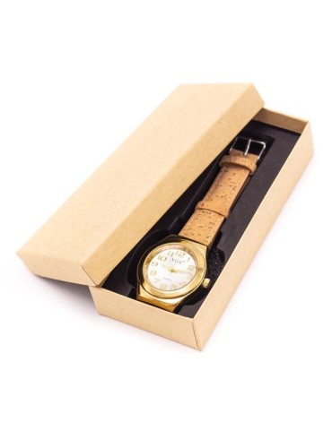 Montre unisexe avec bracelet en liège