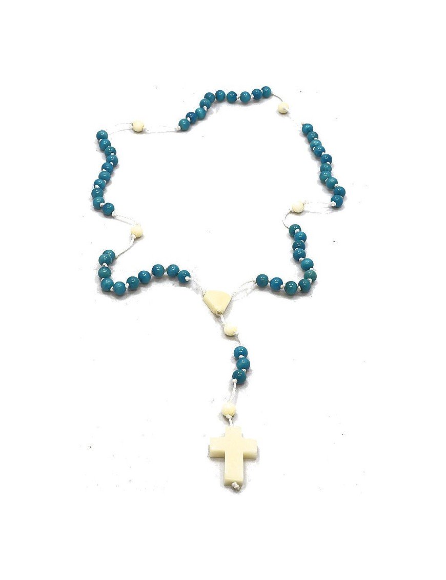 CHAPELET EN TAGUA OU IVOIRE VEGETAL4