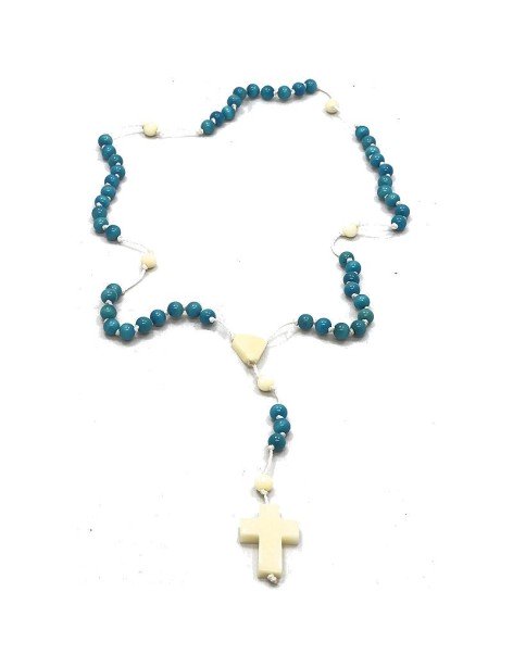 CHAPELET EN TAGUA OU IVOIRE VEGETAL4 CHAPELET EN TAGUA OU IVOIRE VEGETAL4