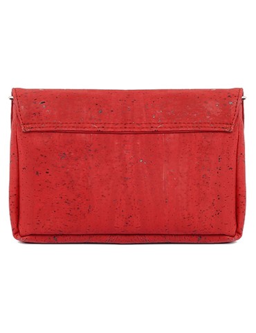 Petit sac à bandoulière en liège naturel avec dessin de Picasso