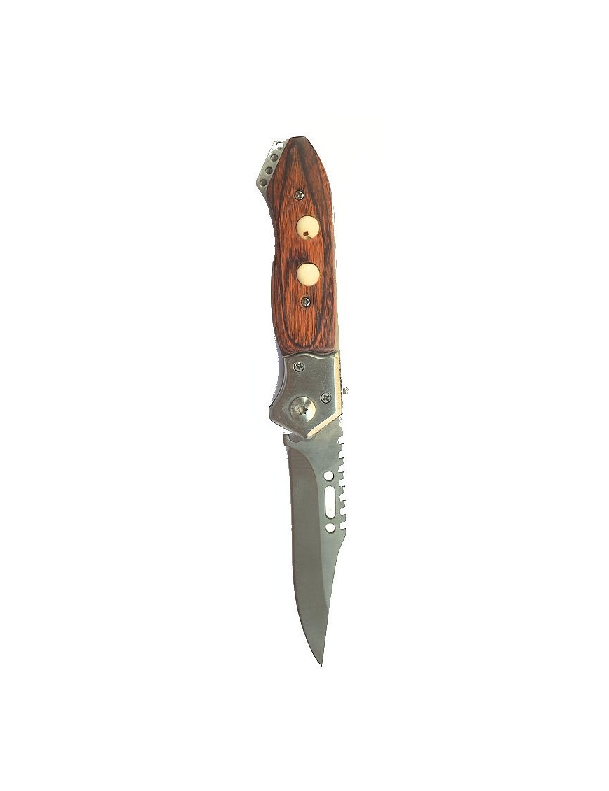 Couteau de poche "TAGUIOLE" manche bois et tagua