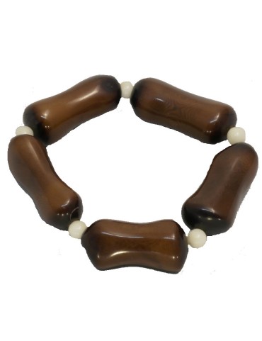 Bracelet os en Tagua ou Ivoire Végétal